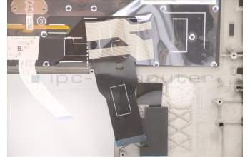 Lenovo 5M11C47965 MECH_ASM KBD W/C NOR BKLT(CHY) UK BK