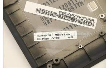 Lenovo 5M11C47992 MECH_ASM KBD W/C SWS BKLT(SUN) UK BK