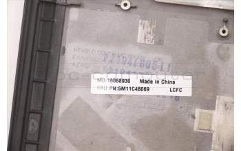 Lenovo 5M11C48069 MECH_ASM KBD W/C GER BKLT(CHY) UKWWBK