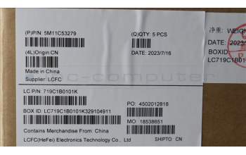 Lenovo 5M11C53279 MECH_ASM GRP KBD BZL,HUN,WW,DB,CHY