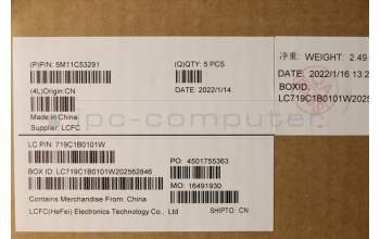 Lenovo 5M11C53291 MECH_ASM GRP KBD BZL,SPA,WW,DB,CHY