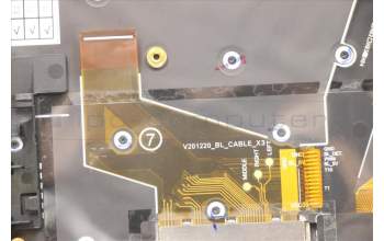 Lenovo 5M11C53317 MECH_ASM GRP KBD BZL,IND ENG,WL,DB,SUN