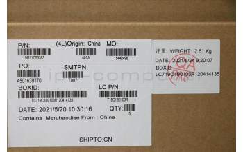 Lenovo 5M11C53353 MECH_ASM GRP KBD BZL,IND ENG,WW,DB,SUN