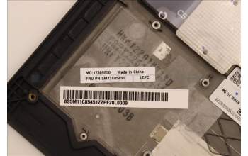 Lenovo 5M11C85451 MECH_ASM KBD W/C ITA BKLT(TRA) UKWWBK