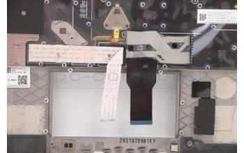 Lenovo 5M11C85492 C-Cover with keyboard, Swedish/Finnish, Black, Backlight, WWAN, UK