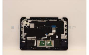 Lenovo 5M11C85618 C-Cover with keyboard, German, Black, No WWAN, UK