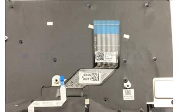 Lenovo 5M11C86106 C-Cover with keyboard, Spanish, Black, No WWAN, UK