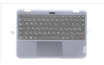 Lenovo 5M11C86126 C-Cover with keyboard, Hungarian, Black, NO WWAN, NO WLAN, UK
