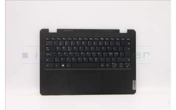 Lenovo 5M11C86279 C-Cover with keyboard, Nordic, Black, UK