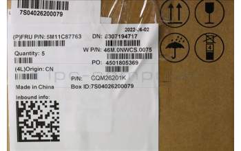 Lenovo 5M11C87763 MECH_ASM BKLTKB ARA w/PT C BK(W/FKB)