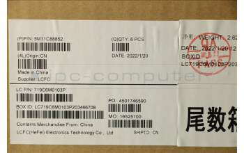 Lenovo 5M11C88852 MECH_ASM KBD CZE/SLK BKLT (CHI) BLK
