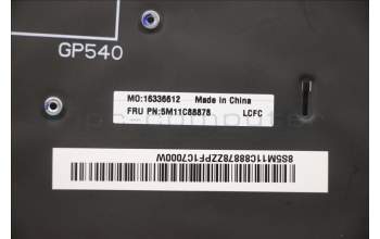 Lenovo 5M11C88878 MECH_ASM KBD ITA BKLT (TRA) BLK