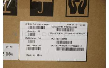 Lenovo 5M11C94685 MECH_ASM FRU MECH_ASM Cc w/TP&NBL_US_LTE