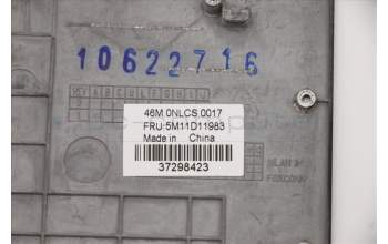 Lenovo 5M11D11983 MECH_ASM NoWW C-Cvr+BUL KB ASM,CHY