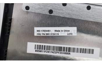 Lenovo 5M11F24174 MECH_ASM FRU KB w/Cc THAI(Chi)FPR US BK