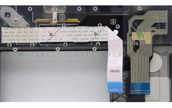 Lenovo 5M11F24796 MECH_ASM KBD/C SWS BKLT (SUN) WW UKBK