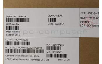 Lenovo 5M11F24813 MECH_ASM KBD/C UKE BKLT CHI WW UKBK