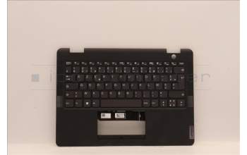 Lenovo 5M11F25605 C-Cover with keyboard, French, Black, WLAN, US
