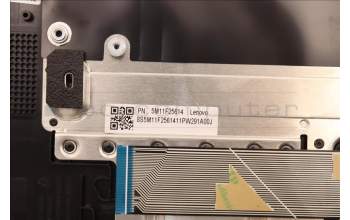 Lenovo 5M11F25614 C-Cover with keyboard, German, Black, WLAN, UK