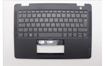 Lenovo 5M11F25636 C-Cover with keyboard, Italian, Black, WLAN, UK