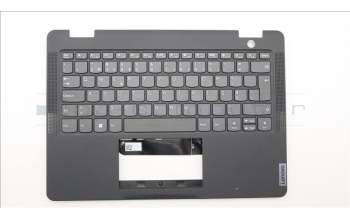 Lenovo 5M11F25652 C-Cover with keyboard, Portuguese, Black, UK