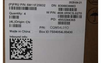 Lenovo 5M11F25832 KBD GER w/C Cov,WFC Transim