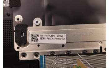Lenovo 5M11F25849 C-Abdeckung mit Tastatur, Italienisch, Schwarz, WLAN
