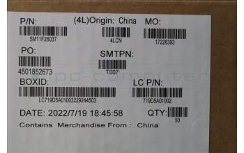 Lenovo 5M11F26037 MECH_ASM FRU T14G3_SHUTTER_DUMMY