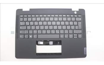 Lenovo 5M11F26459 C-Cover with keyboard, German, Black, WWAN, WLAN, UK