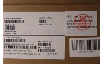 Lenovo 5M11F26613 MECH_ASM KB w/Ccvr LA SPA-TSG FPR UK BK