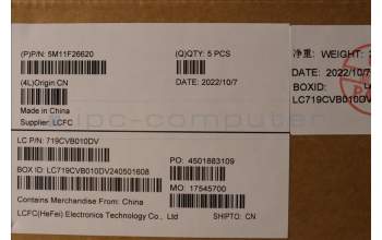 Lenovo 5M11F26620 MECH_ASM KBw/CcvrLASPA BKLT-SRX FPR UKBK