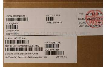 Lenovo 5M11F26633 MECH_ASM KBw/Ccvr SPA BKLT-TSG FP UK BK