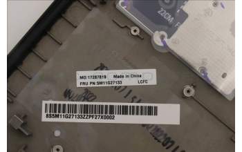 Lenovo 5M11G27133 MECH_ASM KBD C-Cov ARA BKLT Sunrex BK