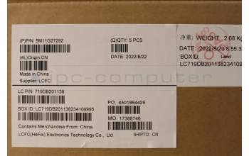 Lenovo 5M11G27292 MECH_ASM KB CCov JPN BKLT Liteon BK
