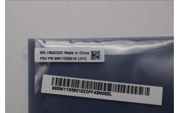 Lenovo 5M11G56210 CS23 3+2bCP, Glass, Elan PCB, Gray, Non-NFC, SOVP&MP, Transimage