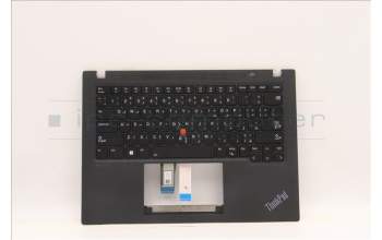 Lenovo 5M11H25820 C-Cover with keyboard, Arabic, Black, Backlight, WWAN, US