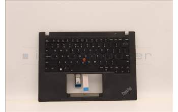Lenovo 5M11H25885 C-Cover with keyboard,US English Euro,Black,Backlight,WWAN