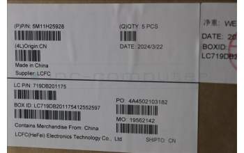 Lenovo 5M11H25928 MECH_ASM KB CCov HUN BKLT Transi WW BK