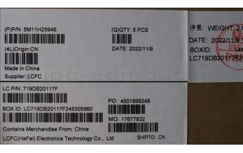 LENOVO 5M11H25946 Keyb T14s G3/G4 Cover IT - WW - BL