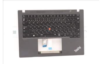 Lenovo 5M11H27432 MECH_ASM KBD Cc JPN BKLT(CHY) JP BK