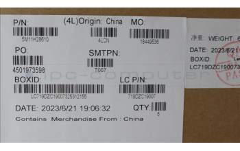 Lenovo 5M11H28610 MECH_ASM Side Panel L,NP,Metal,Gray,T580