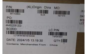 Lenovo 5M11H28833 MECH_ASM MainChassisAssyT580_26LGP