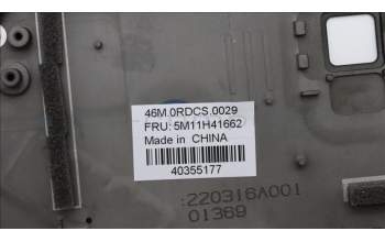 Lenovo 5M11H41662 MECH_ASM WLAN C-Cvr+GER KB ASM,CHY