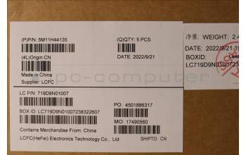 Lenovo 5M11H44135 MECH_ASM GRP KBD BZL,CZE/SLK,WL,DB,CHY