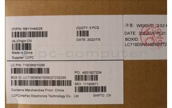 Lenovo 5M11H44226 MECH_ASM GRP KBD BZL,GRE,WW,DB,CHY