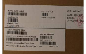 Lenovo 5M11H44247 MECH_ASM GRP KBD BZL,NORDIC,WW,DB,CHY