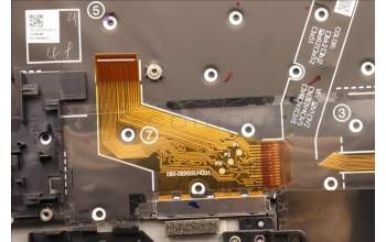 Lenovo 5M11H44257 MECH_ASM GRP KBD BZL,SWE/FIN,WW,DB,CHY