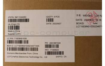 Lenovo 5M11H44263 MECH_ASM GRP KBD BZL,THAI,WW,DB,CHY