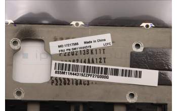 Lenovo 5M11H44319 MECH_ASM GRP KBD BZL,LA SPA,WL,DB,SUN