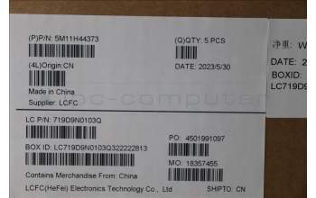 Lenovo 5M11H44373 MECH_ASM GRP KBD BZL,GRE,WW,DB,SUN